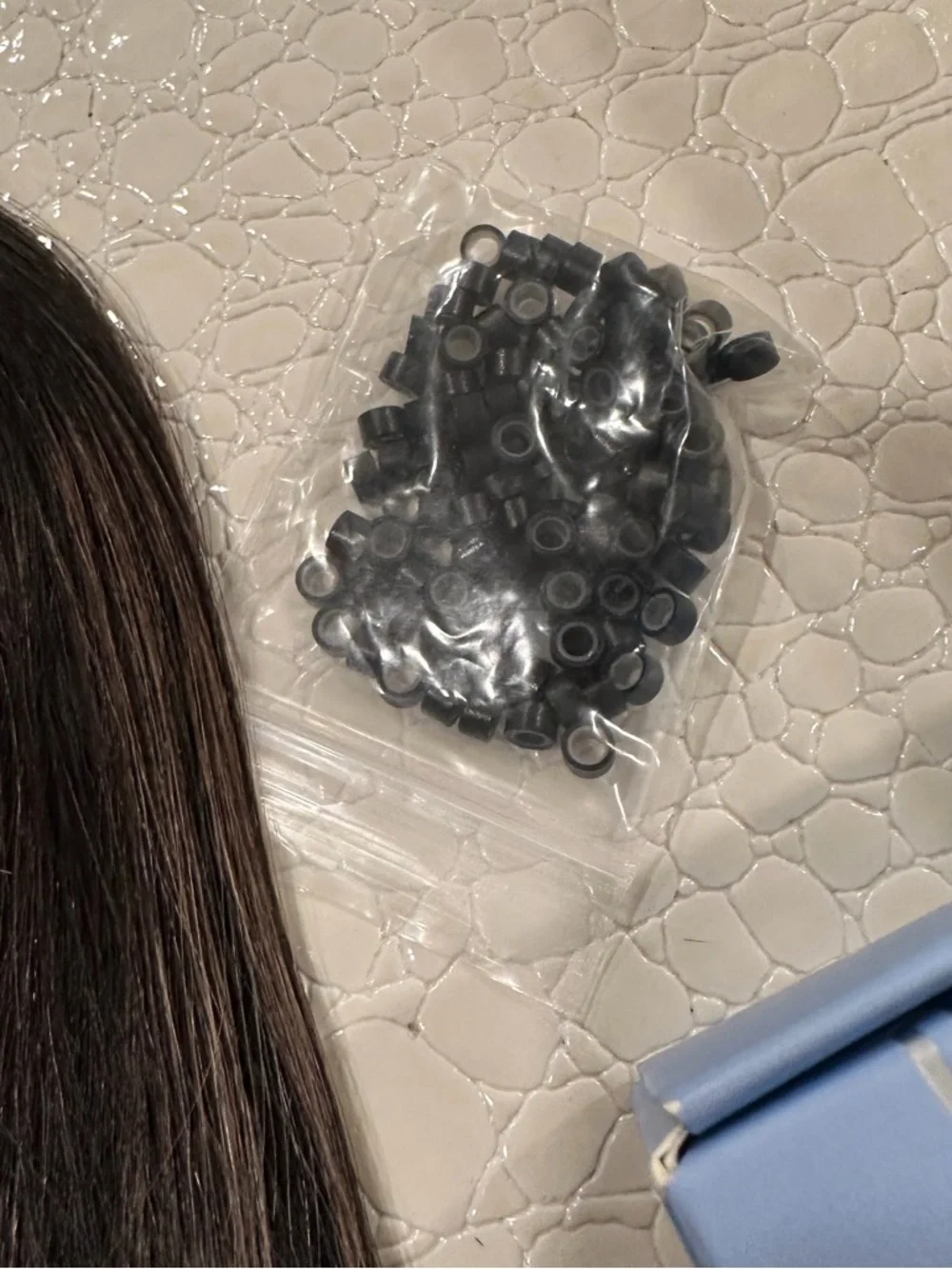 16” Balayage Black to Blonde ITip Human Hair Extensions 50g/100s #TF1